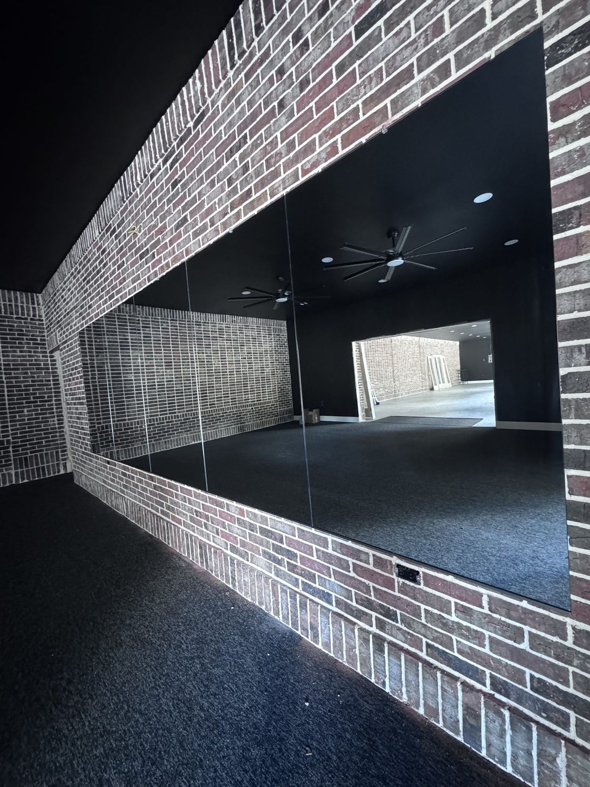 Brick wall install